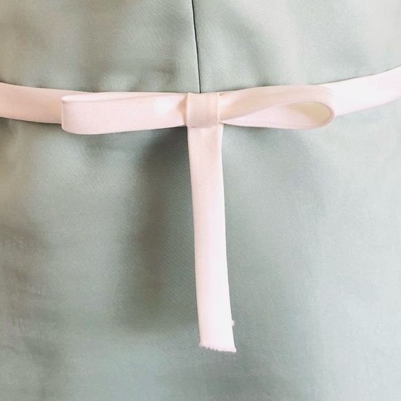 Retro 2000s Olive Green Midi Dress.Spaghetti Straps. Prom, wedding, garden party - Picture 3 of 12